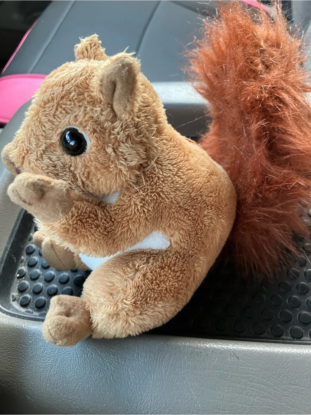 Wildlife Artist Small Red Squirrel Stuffed Animal Realistic Plush Toy Bushy Tail